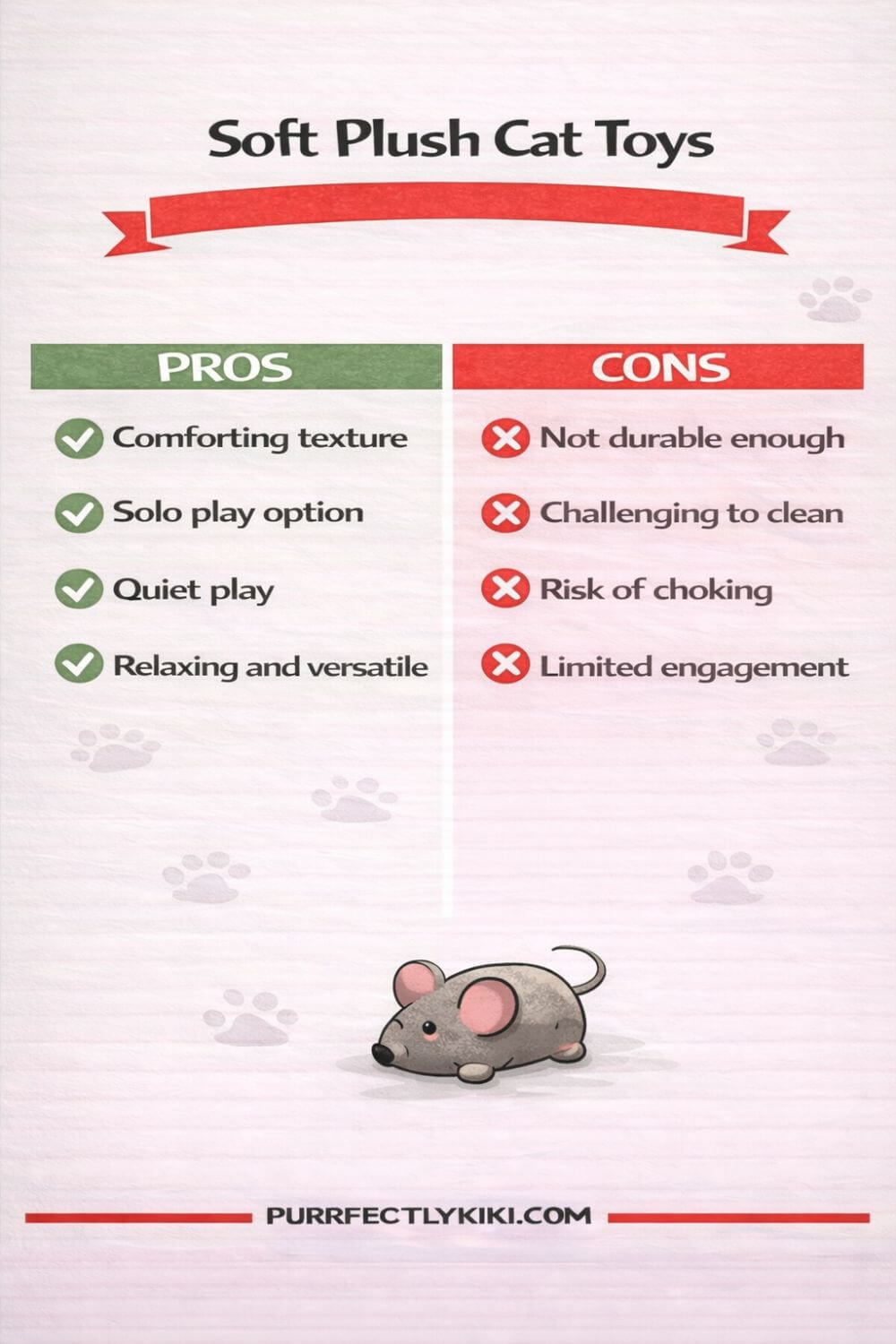 Soft Plush Cat Toys - Pros & Cons IAI