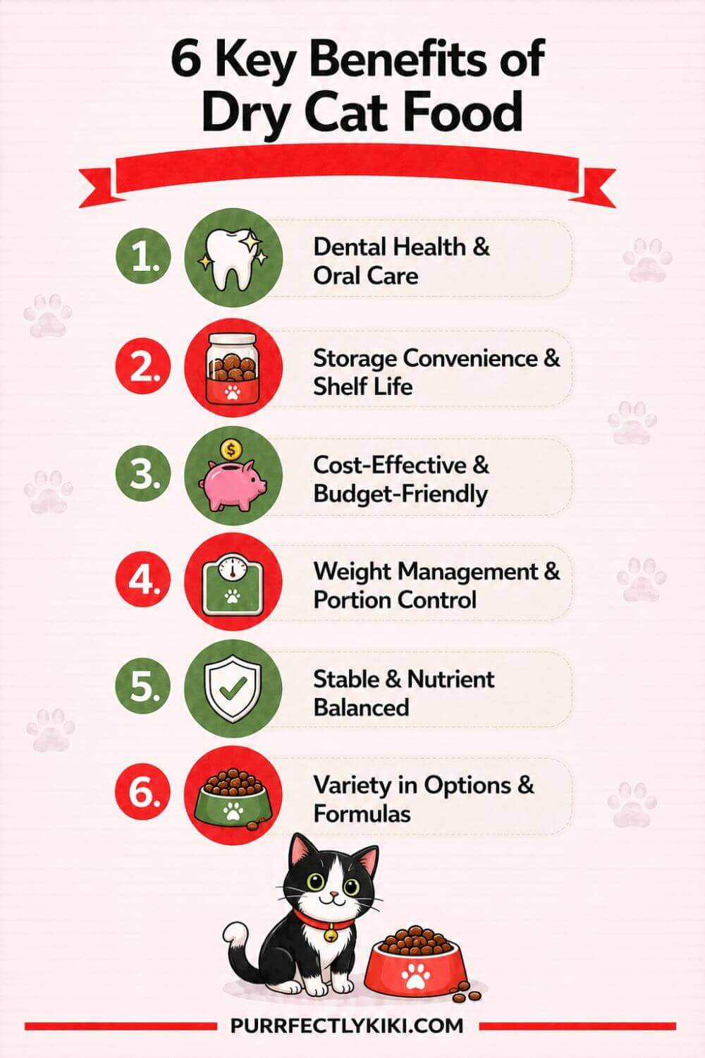 6 Key Benefits of Dry Cat Food IAI