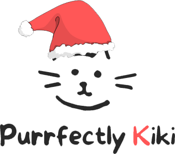 PurrfectlyKiki Logo Christmas Header