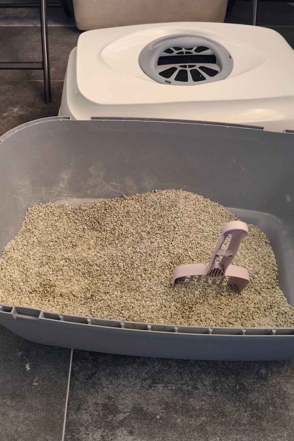 Cat Litter Box & Cat Litter Scoop