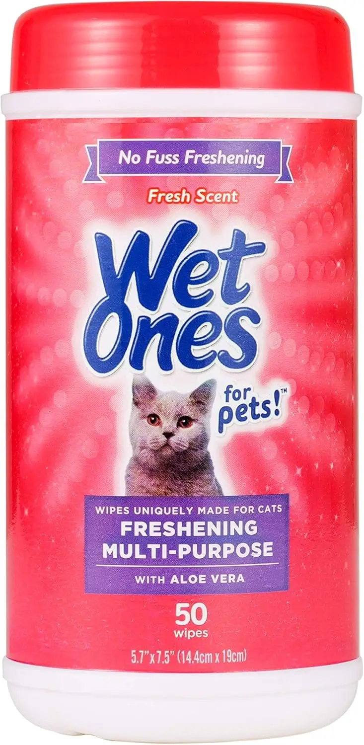Freshening Wipes with Aloe Vera