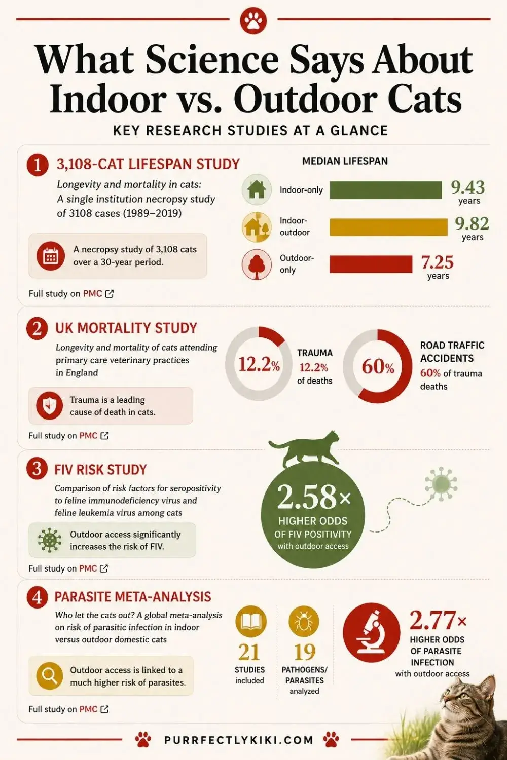 What Science Says About Indoor vs Outdoor Cats Data IAI