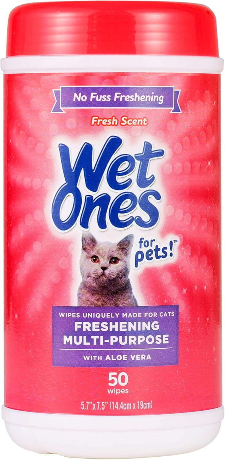 Freshening Wipes with Aloe Vera