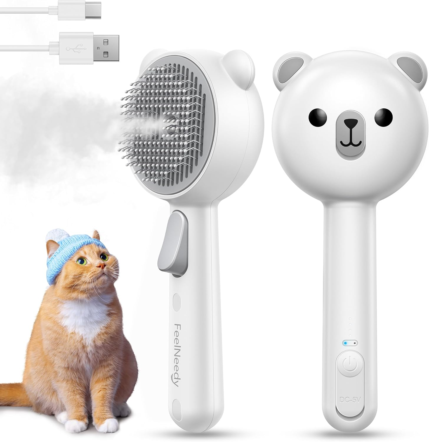 Cat Steam Brush for Indoor Cats
