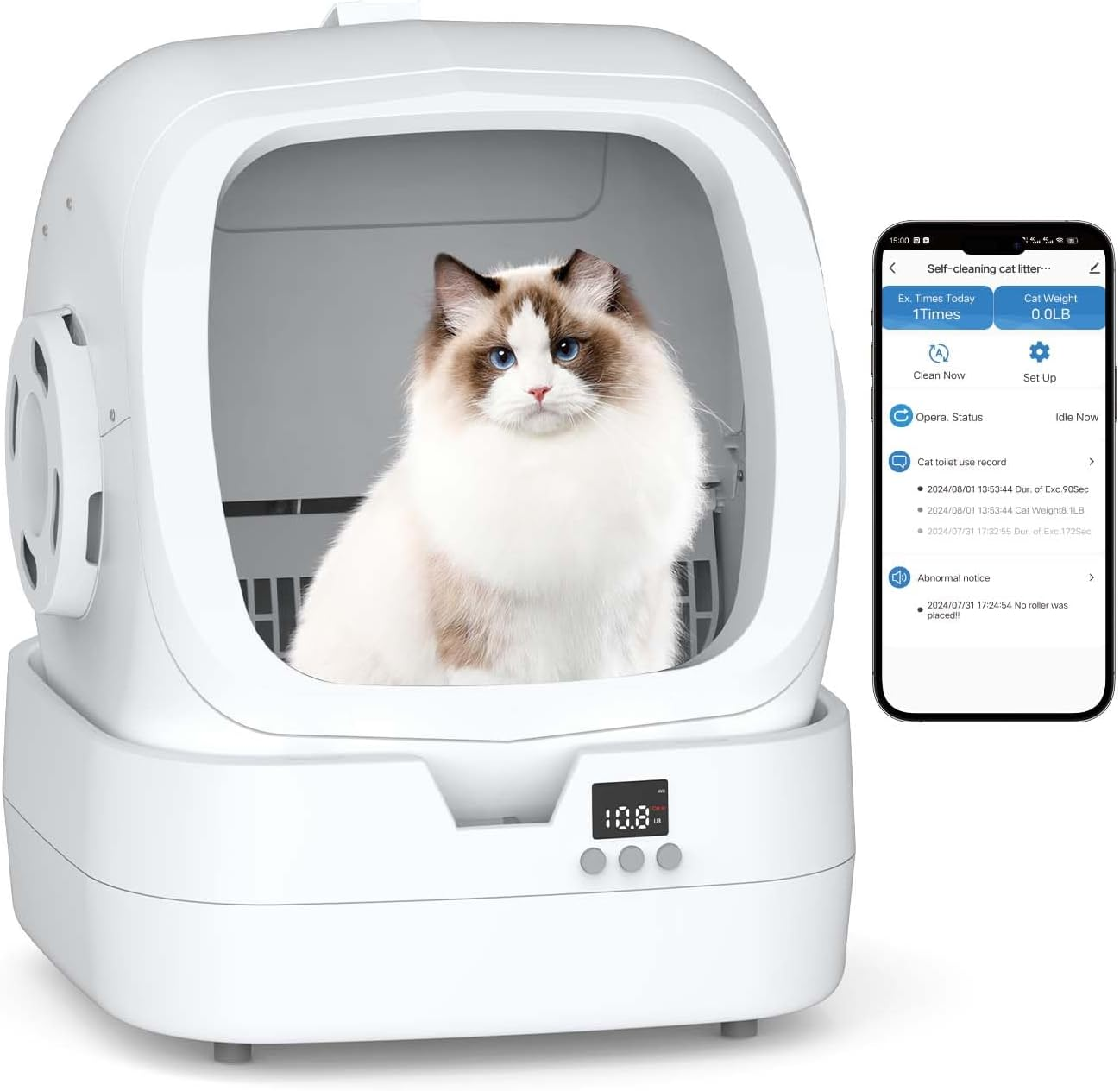 Automatic Cat Litter Box Self Cleaning