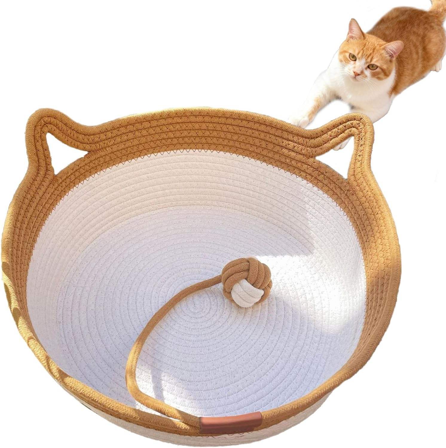 Stimuli Handwoven Cat Basket