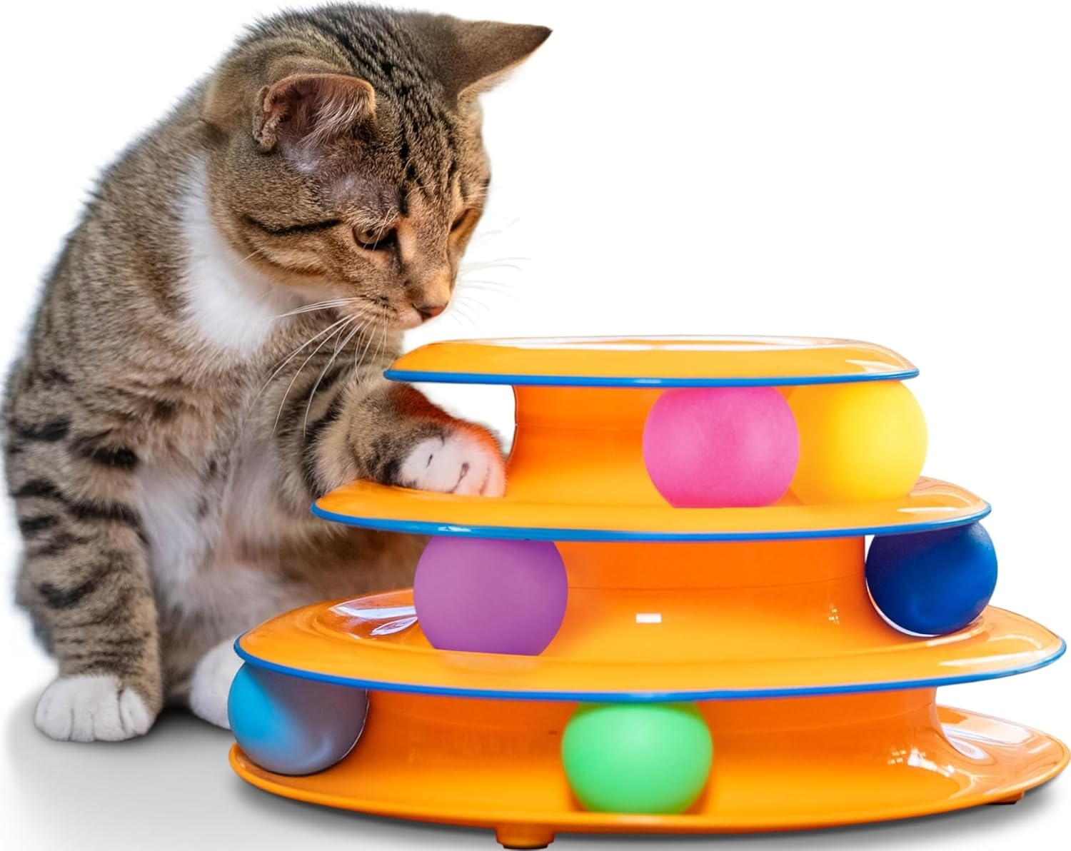 Tower of Tracks Interactive Cat Toy